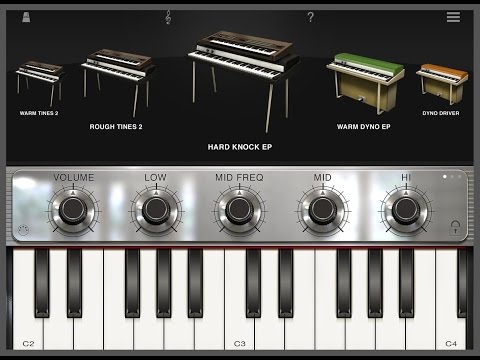 iLectric by IK Multimedia New Soundpack 2 Demo for iPad