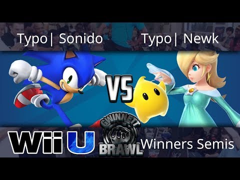 Gwinnett Brawl September 2018 - Typo| Sonido(Sonic) vs Typo| Newk(Rosaluma) - Smash 4 Winners Semis