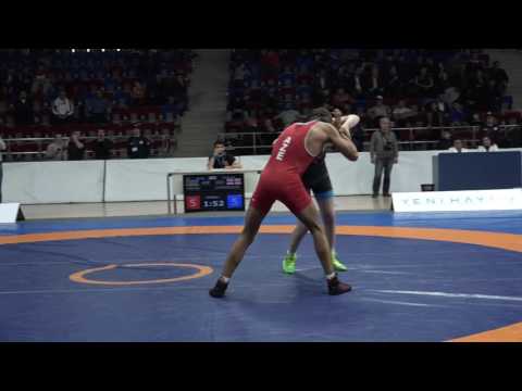 AWF CUP 2017 / 54 kg bronze medal match cadets freestyle