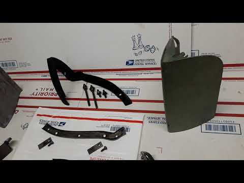 1967 CADILLAC ELDORADO FRONT FENDER NOSE FILLER ASSEMBLY