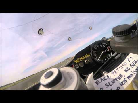 WizNorton Racing- Dan Stewart Onboard Norton Rotary at 2015 Jurby Festival, Classic TT