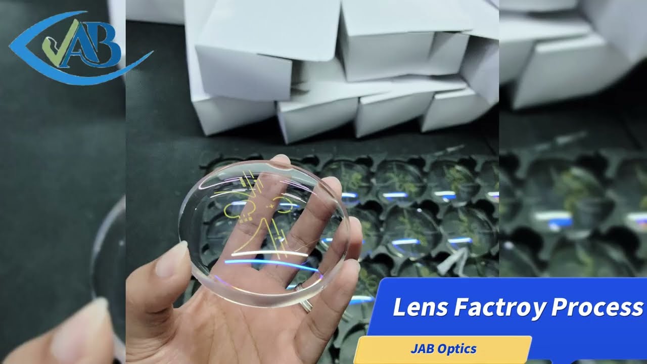 Lenses Production Details-JAB Optics Factory  supply A+grade high quality plastic resin optical lens