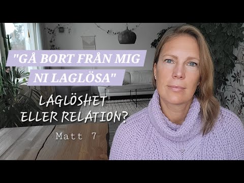 "Jag känner er inte” – vem talar Jesus till?