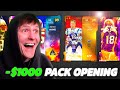 I Spent $1000 on the GREATEST Packs in Madden History!