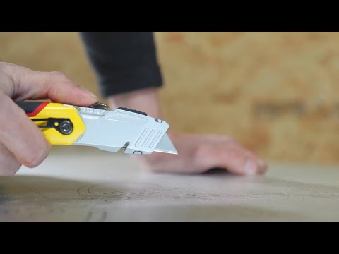 Couteau de sécurité - Couteau pliable à lame rétractable FATMAX