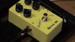 Video thumbnail for Home Brew Electronics Detox EQ guitar effects pedal demo w Tele & Jaguar Twin Amp by gearmanndude
