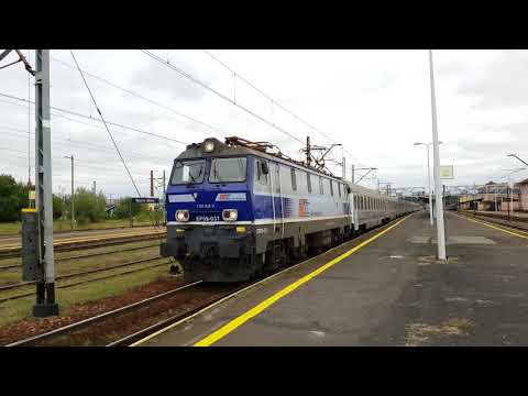 EP09-031 + IC SIEMIRADZKI z Przemyśla do Poznania i Zielonej Góry odjeżdża z dw.Rzeszów Gł. 02.09.17