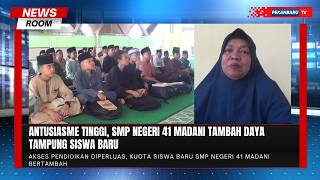 Peminat Membludak, SMP Negeri 41 Madani Tambah Kapasitas Rombel