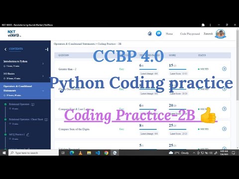 Python Coding Practice 2b Nxt Wave Nxtwave Ccbpacademy Coding Ccbpintensive Python Ccbp