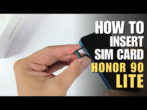 How to Install a SIM Card to Honor 90 Lite