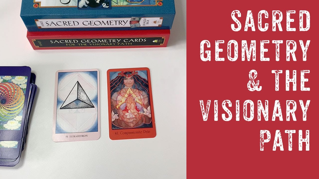 Sacred Geometry & The Visionary Path Oracle Cards | Review & Walkthrough