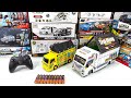 Unboxing RC Telolet Oleng Truck Basuri Truck Police Pick Up SWAT Helicopter