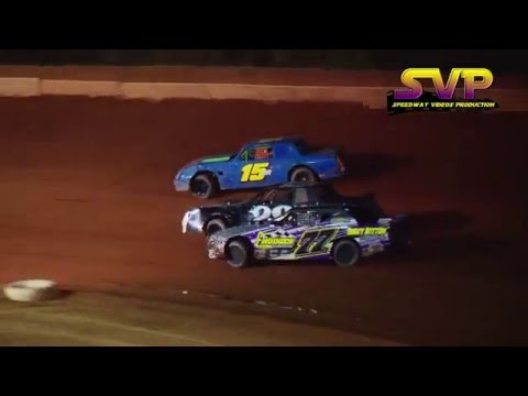 Carolina Speedway Street Stock Heats March 12 , 2016
