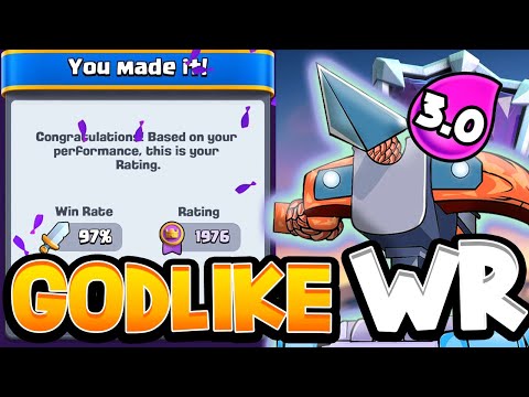 97% WINRATE to Ultimate Champion with 3.0 Xbow 🌙 — Clash Royale