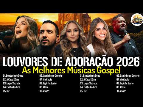 Louvores de Adoração 2025, Top 50 Músicas Gospel Mais Tocadas,Top Gospel
