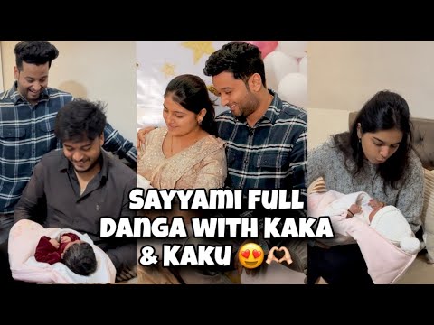 Sayyami चा फुल दंगा 😂 with काका & काकु 🫶🏻😍 | Part २ | सातपुते फॅमीली | aditya Satpute vlogs 