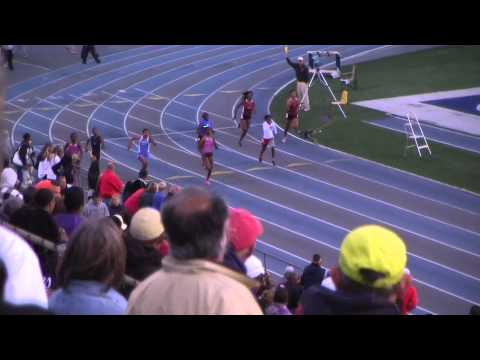 Girls 200m Dash 2012 CIF-SS Masters Meet May 25, 2012