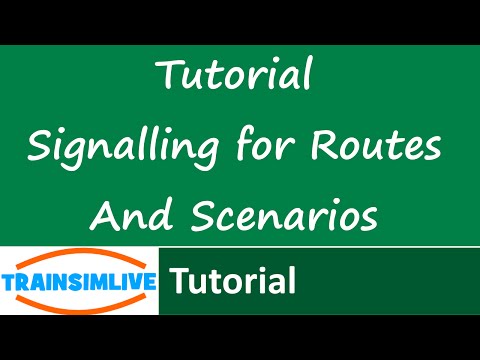 Train Simulator 2015 Tutorial - Adding UK Signals to your route