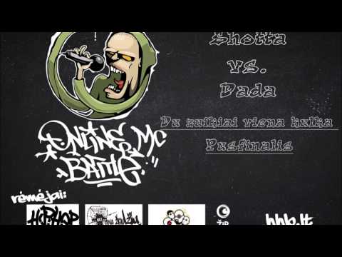 Shotta vs Dada HHB pusfinalis tema Du zuikiai viena kulka [video]