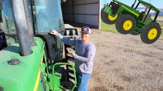 This is MY favorite tractor on the farm | John Deere 4455