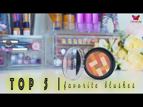 Top 5 ♡ Favorite Blushes Video