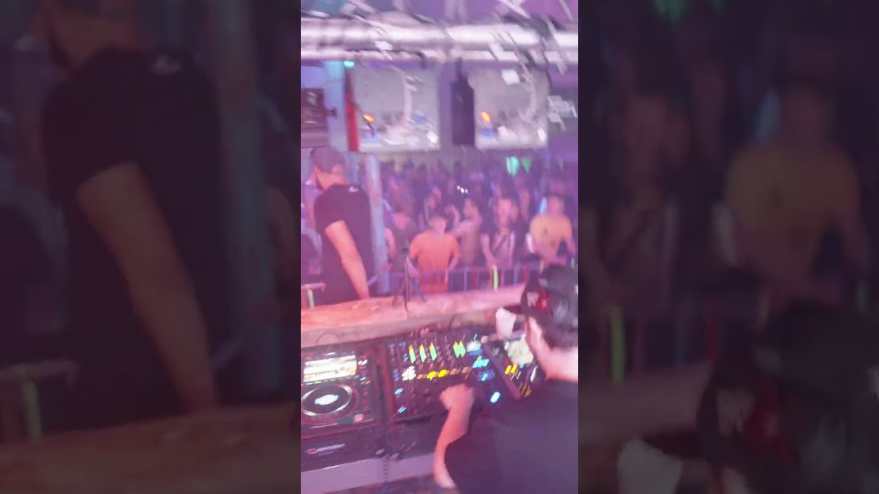 POV: Nicky Blackmarket creeps up on you when DJing 😆