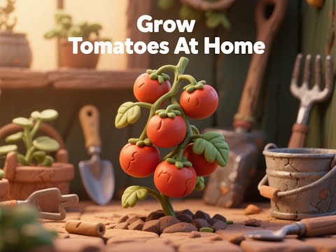 Grow Tomatoes At Home | Tomato Gardening Tips | How To Grow Tomatoes | Tomato Plants Care
