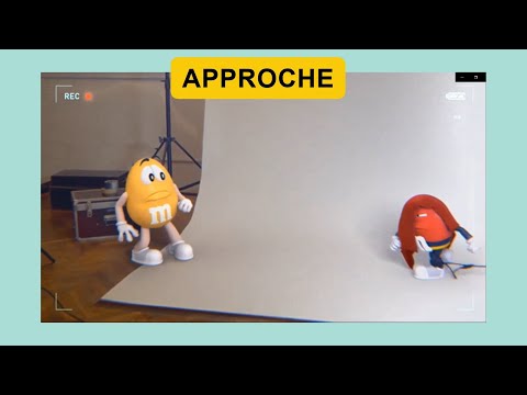 FIPA FVV French Video Vocabulary #12: APPROCHE (Bonus Word: To hang), M&M's - Superman