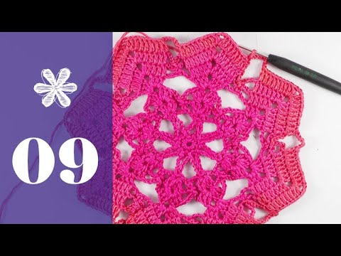 AdventsCAL 2018 mit eliZZZa * Häkeldeckchen Doily * Runde 09