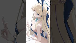 【ブルアカ】バニートキ イラストメイキング