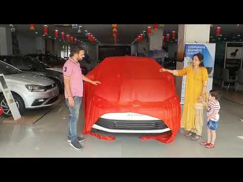 Taking delivery of Volkswagen polo base model petrol