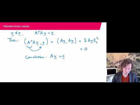 3-2 Least squares problems and the normal equations