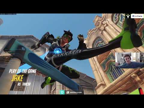 POTG! JAKE TRACER GAMEPLAY OVERWACTH SEASON 33 TOP 500