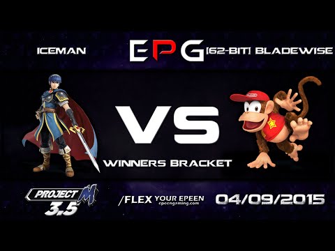 ePG Monthly - Iceman (Marth) Vs. [62-Bit]Bladewise (Diddy Kong) SSBPM (Winners R4) - Project M