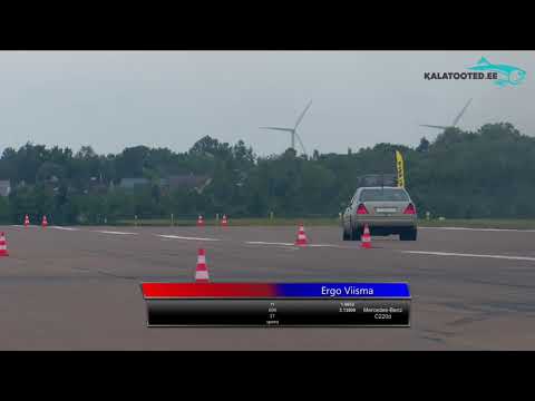 Ergo Viisma - Mercedes-Benz C220d. Dragrace@KuressaareKiirendus2019
