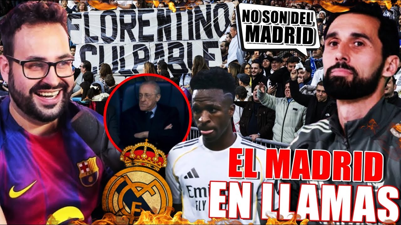 🔥El MADRID SALTA por los AIRES ¡GRITOS "FLORENTINO DIMISIÓN"! ARBELOA ACUSA al MADRIDISMO y VINICIUS