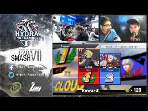 Hail Smash VII - HY | Javi (Cloudy) Vs. Chag (Bayonetta) - Winners Semis - Smash 4