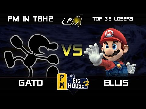 Project M in The Big House #2 Top 32 Losers - Gato (Game and Watch) vs. Ellis (Mario)