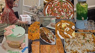 Hi tea Birthday preparations || itne kam time main ki birthday ki tyari || Chicken fried plater || T
