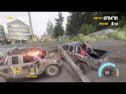 FlatOut 4: Total Insanity - FLATOUT MODE - FOREST TRAIL CARNAGE