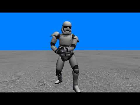 First Order Stormtrooper animations