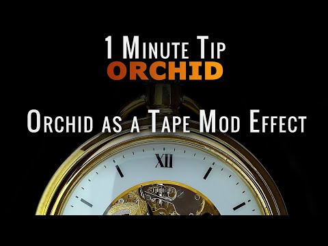 ThomCSounds - [One Minute Tip #2] - Orchid as a Tape Modulation Effect