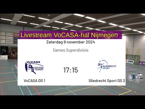 VoCASA D1 - Sliedrecht Sport D2 (9 nov 2024) Superdivisie Dames Volleybal