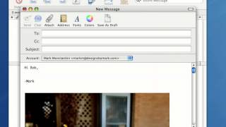 How To Attach Photos Email On a Mac