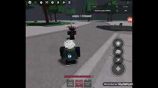 showcasing the new martial artist character in tsb