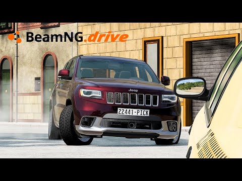 Realistic Car Crash #44 - BeamNG Drive #beamng