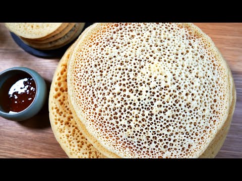 Baghrir Recipe VEGAN Algerian/Morrocan Best Homemade Pancakes