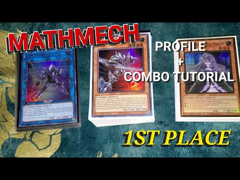 Yu-Gi-Oh! Mathmech 1st Place Locals Deck Profile (In-Depth) + Combo Tutorial (INSANE ENDBOARD)