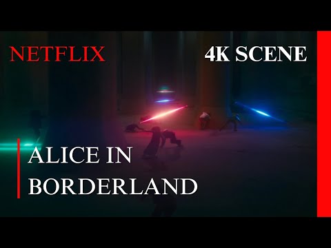 Laser game scene Ryuji and Usagi | Alice in borderland season 3 | 4k HD