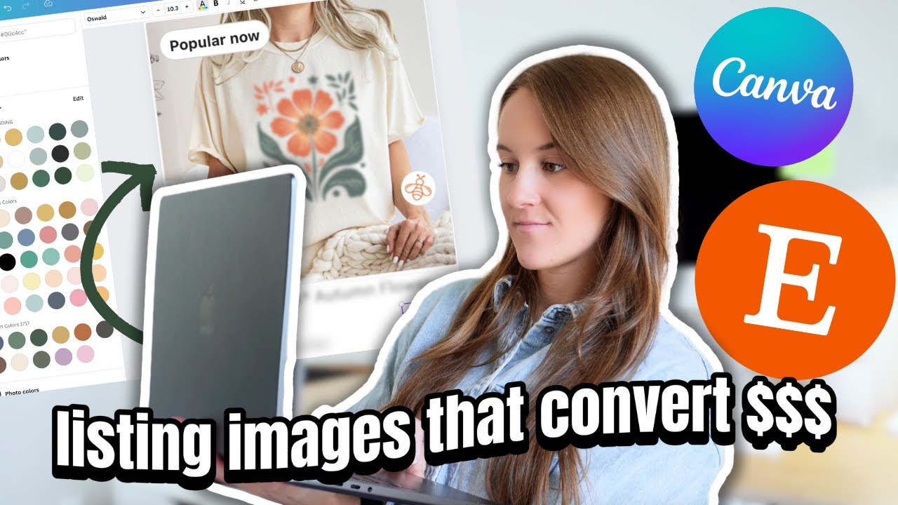 How To Create Etsy Listing Thumbnails (tips to increase your conversion rate!)